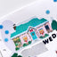 Winter Village Big House Seal Sticker [4types] | Deco Sticker