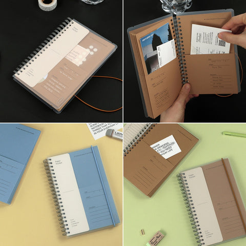 Archive Paper Pocket Notebook [3types]