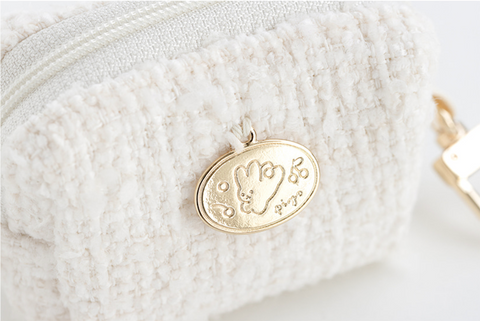 Piyo Tweed Earphone Pouch [3colors] | AirPods Case