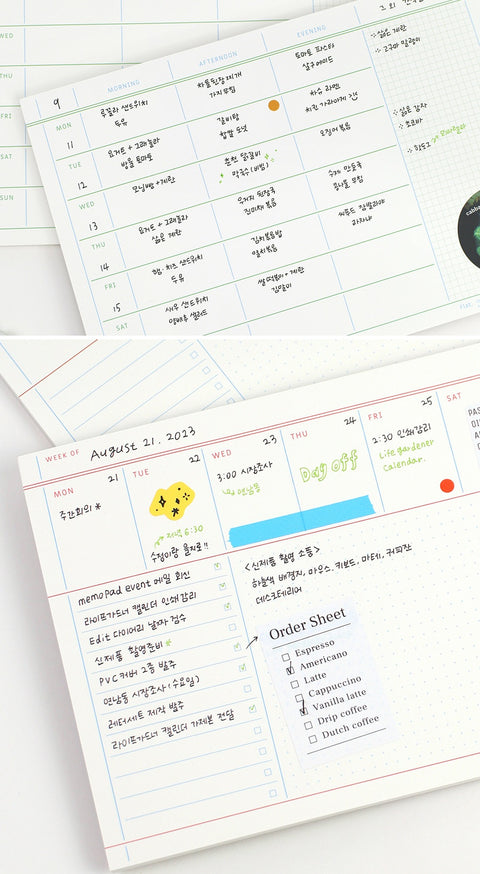 A5 Flat Notepad M [4types]