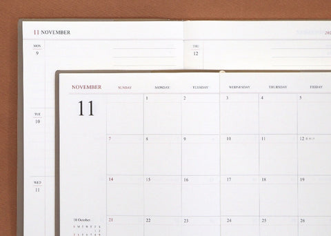 2027 Official A5 Weekly Planner [10colors] | Weekly Diary