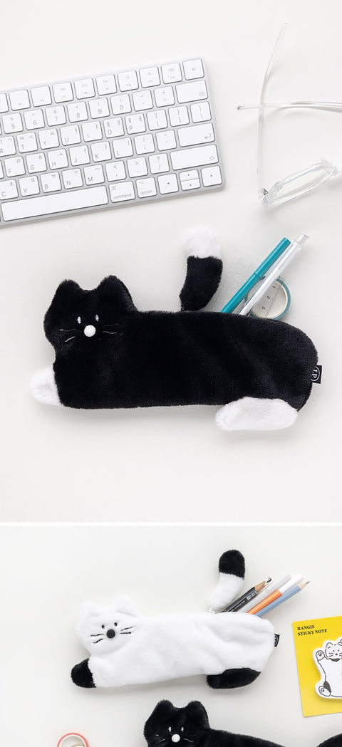 Little Paper Kitty Pencil Case [2colors]