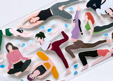 Gesture_ Yoga Seal Sticker [2types]
