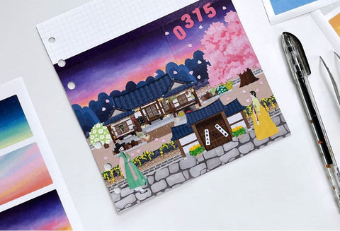 Background Sky Sticker Set | 10sheets