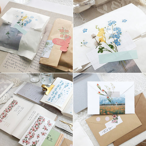 Flower Sticker 6 Set [2types]