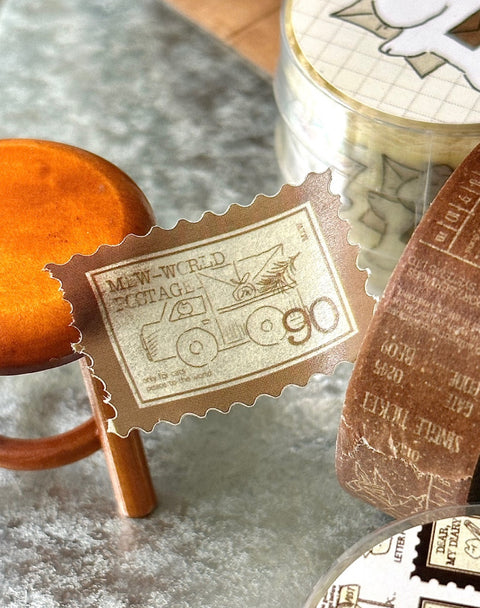 Stamp Masking Tape _ Autumn Letter