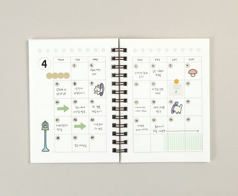 Bitch and Pieces Weekly Planner mini [3types]