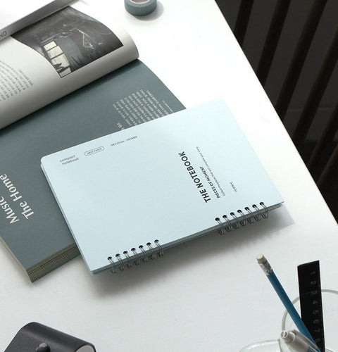 Compact A5 Grid Notebook [4colors]