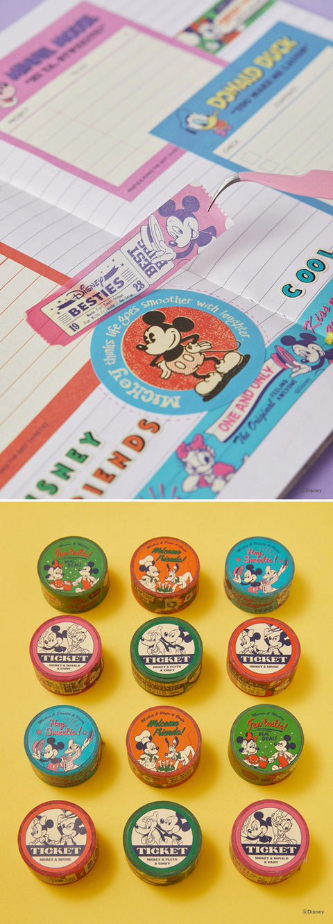 DISNEY Mickey Mouse Masking Tape [6types]