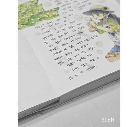 GLEN a Piece of a Star Kiss Cut Tape ver.2