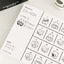 Cupid Bear Monthly Plan Memo Pad | Checklist