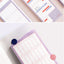 Habits Memo Pad [2types] | Weekly, Monthly