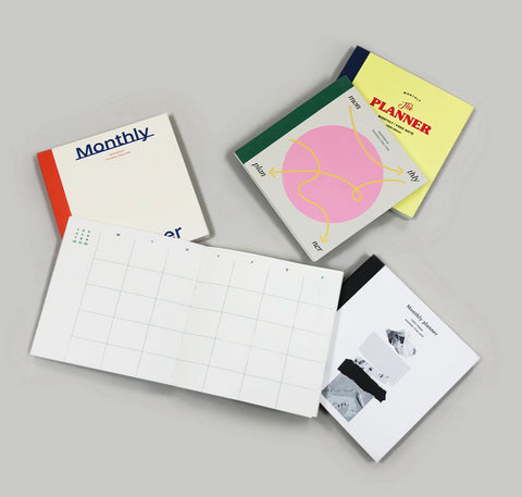 O-CHECK Square Monthly Planner [4types]