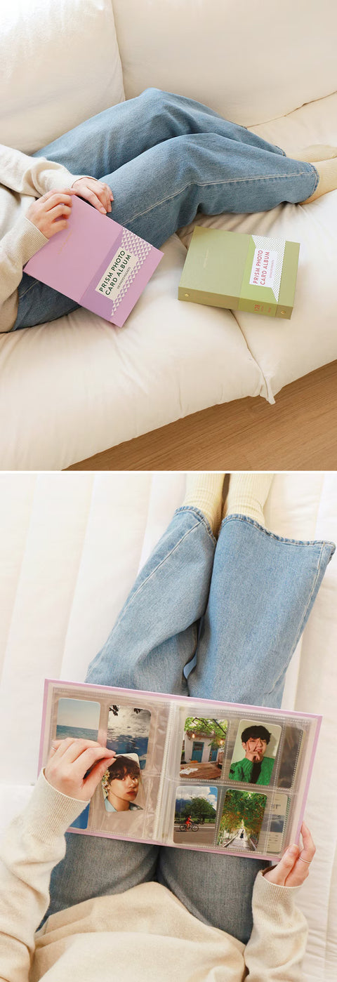 Prism Photo Card Album [2colors] | Collect Book | 128 pockets