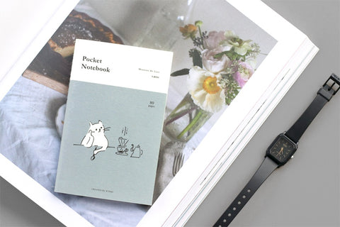 Pocket Notebook v.2 _ Grid [4types] | Squared Notebook