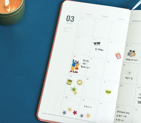 Planner Deco Seal Sticker [05 Bakery]