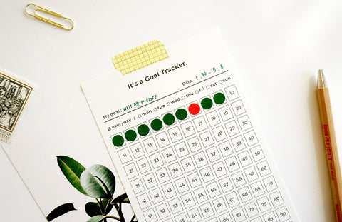 Goal Tracker 100days [2colors]