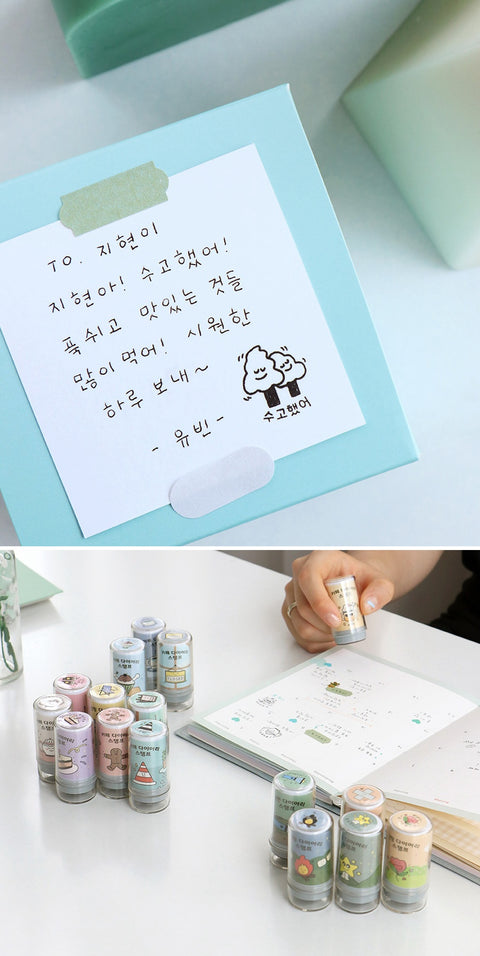 Camping Diary Deco Stamp [10types]