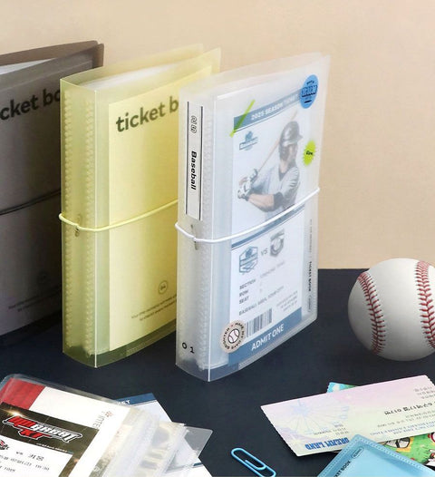 Collect Ticket Book [4colors] | Ticket Scrapbook | Pocket Album