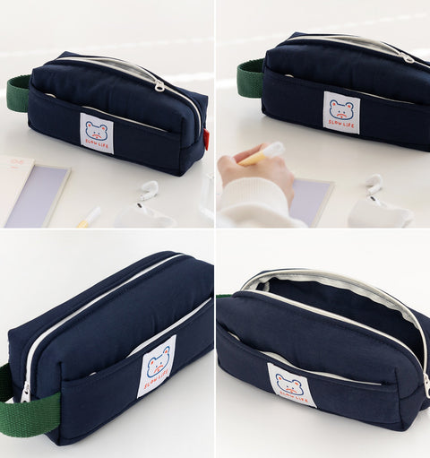 Brunch Brother Cotton Pencil Case [4colors]