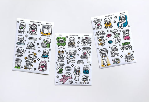 Adult by Chance Drawing Sticker Pack