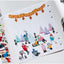 Snowy Day Seal Sticker | Deco Sticker
