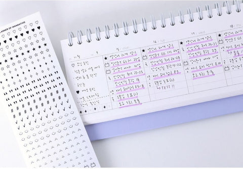 Do Weekly Planner 12months [4colors] | Desk Study Planner