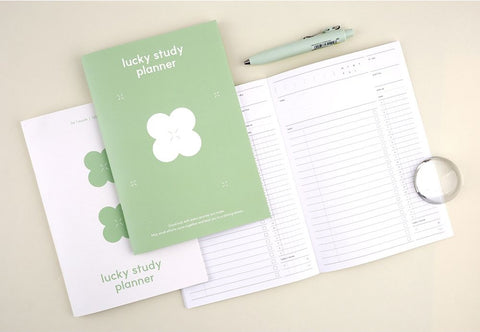 Lucky Study Planner for 1 month ver.2 [4types]
