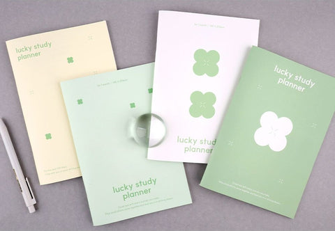 Lucky Study Planner for 1 month ver.2 [4types]