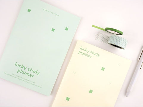 Lucky Study Planner for 1 month ver.2 [4types]