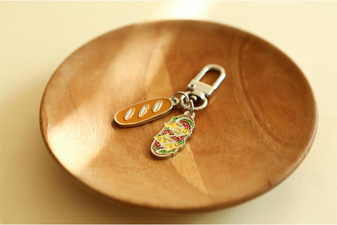 Daily Key Ring (Silver) 01-08 [3types]