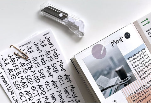 Crooked Date Seal Sticker Pack | Deco Sticker