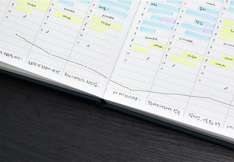 All-in Check Weekly Planner [4colors] | Checklist Planner