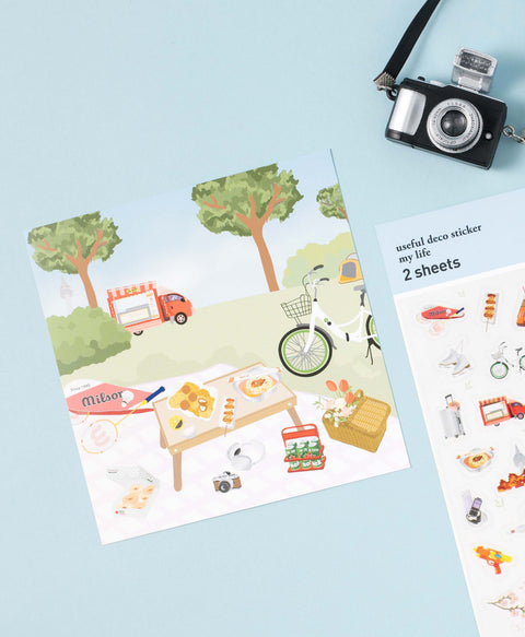Useful Deco Stickers _ My Life [2types]