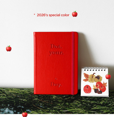 2026 Dot Your Day Diary [6colors] | Weekly Planner