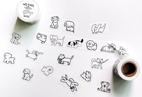 Masking Tape 10mm [Dog]