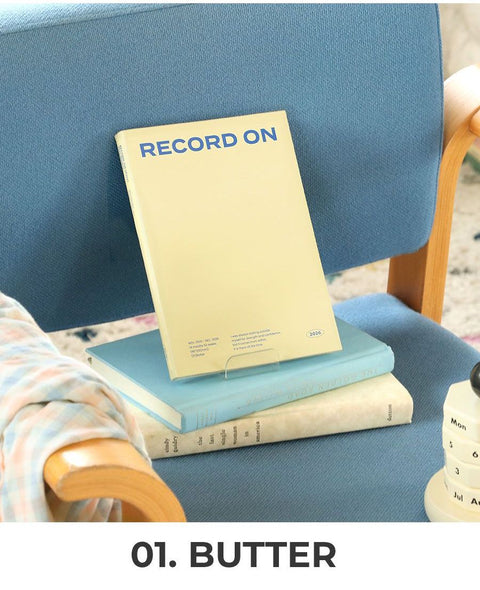 2026 Record On Weekly Planner A5 [4colors]