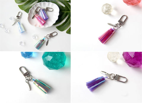 Aurora Tassel [4colors] | Diary Charm | Key Ring