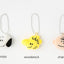 Peanuts Snoopy Friends Face Key Ring [3types] | Charlie, Woodstock, Snoopy