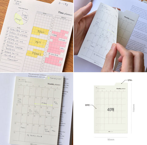 Index Planner Sticky Notes [12types] Sticky Memo