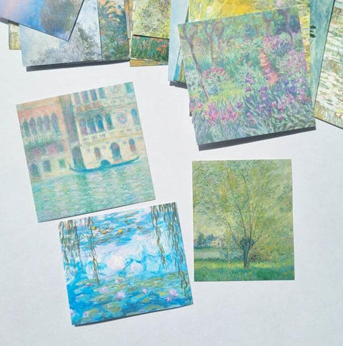 Claude Monet Sticker Pack _ 20sheets