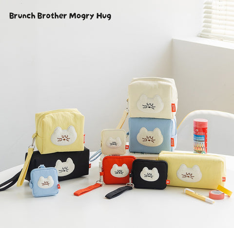 Brunch Brother Mogry Pencil Case [4colors] | Pen Pouch | Cat