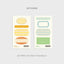 Color Pocket Scrapbook Ver.2 [11colors] | Blank Notebook