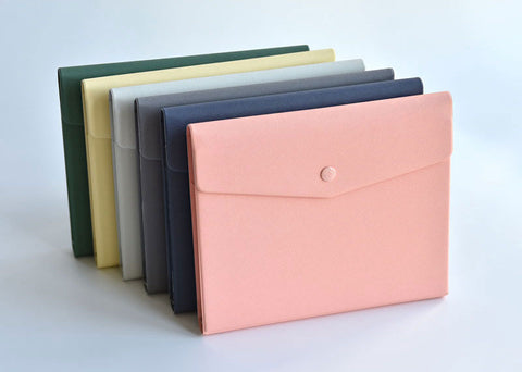 Slim Fit Binder Clutch A5 [6colors] | A5 6 Hole Cover