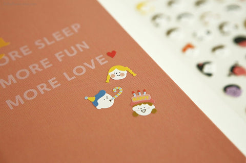 Planner Stickers [07 Jelly Bear]