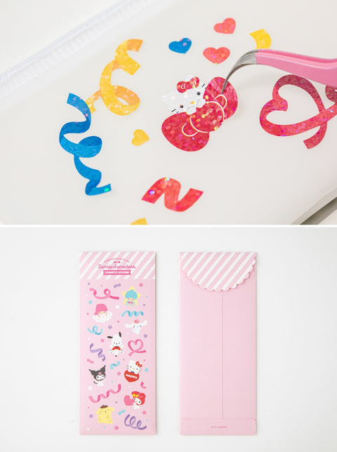 Sanrio Characters Confetti Sticker Pack | 7sheets