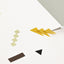 LIFE & PIECES Figure Sticker Pack [2types] | Triangle, Rectangle