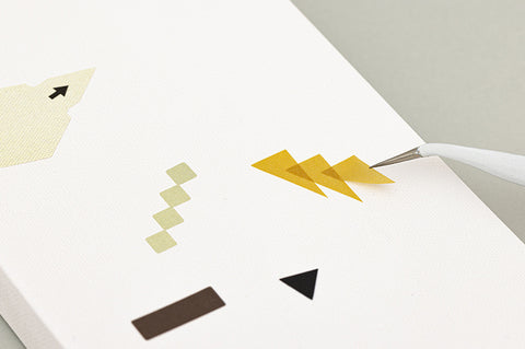 LIFE & PIECES Figure Sticker Pack [2types] | Triangle, Rectangle
