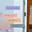 Chat Flag Sticky Notes [6types] | Adhesive Notepad