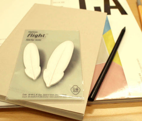 Feather Sticky Notes [2colors]